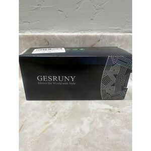 GESRUNY Polarized Sunglasses For Men Driving Fishing‎ Square Frame Blue Lens